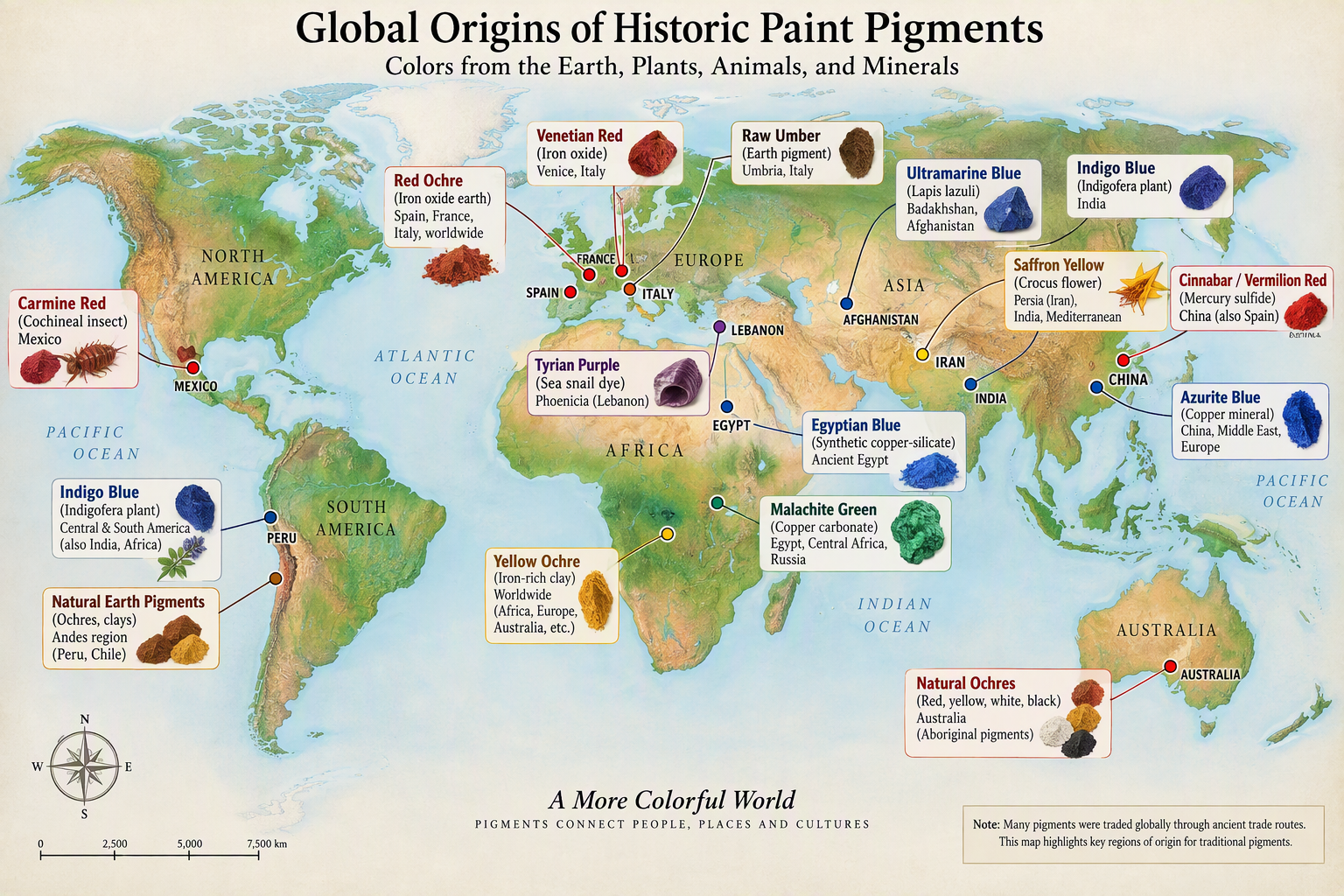 Paint Colors Geographical origin – My Blog